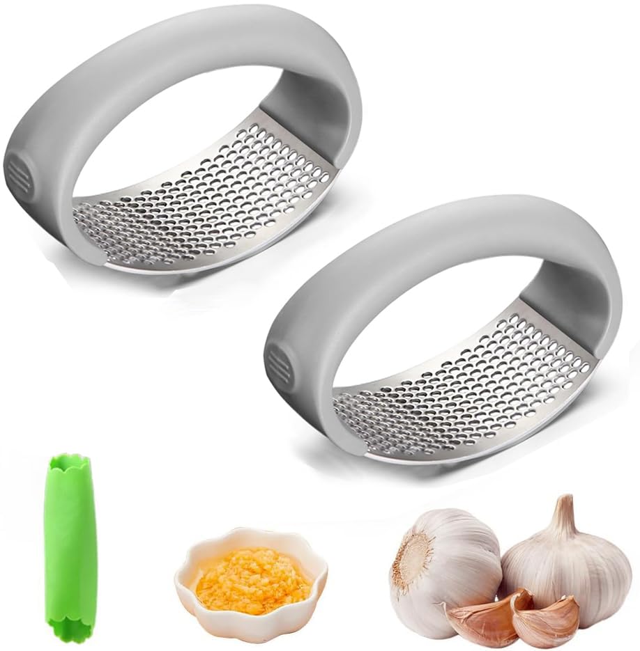 Stainless Steel Garlic Press for Kitchen