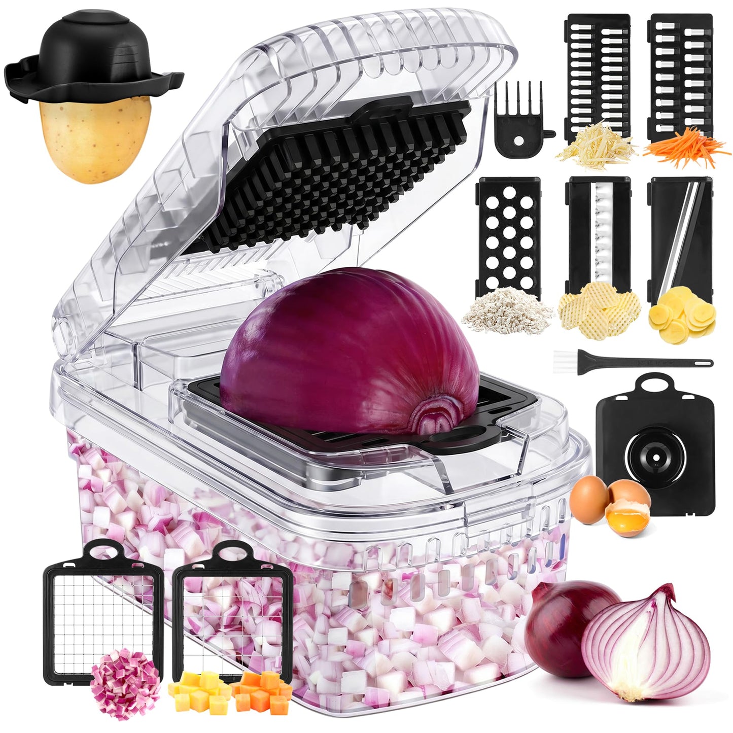 12-in-1 Multifunctional Vegetable Chopper