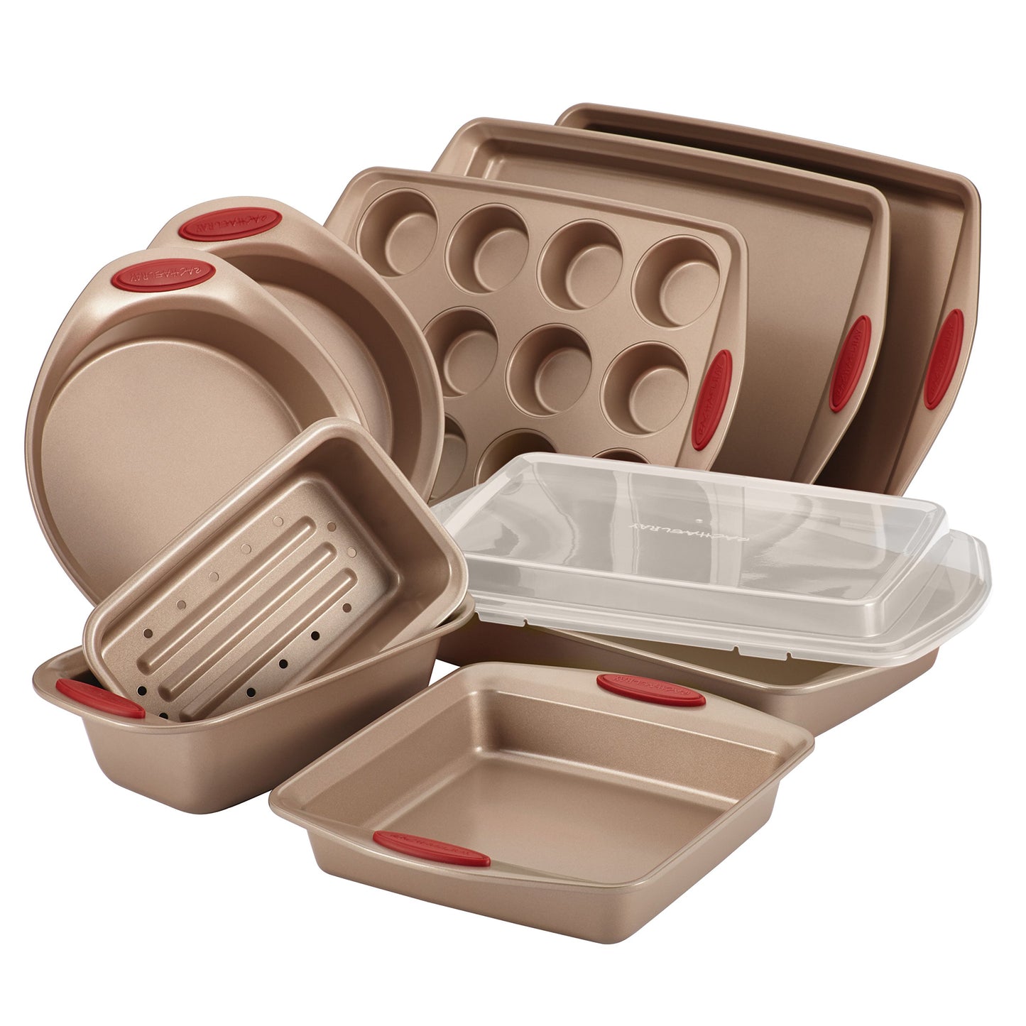 Rachael Ray Cucina Bakeware Set,Cupcake pan