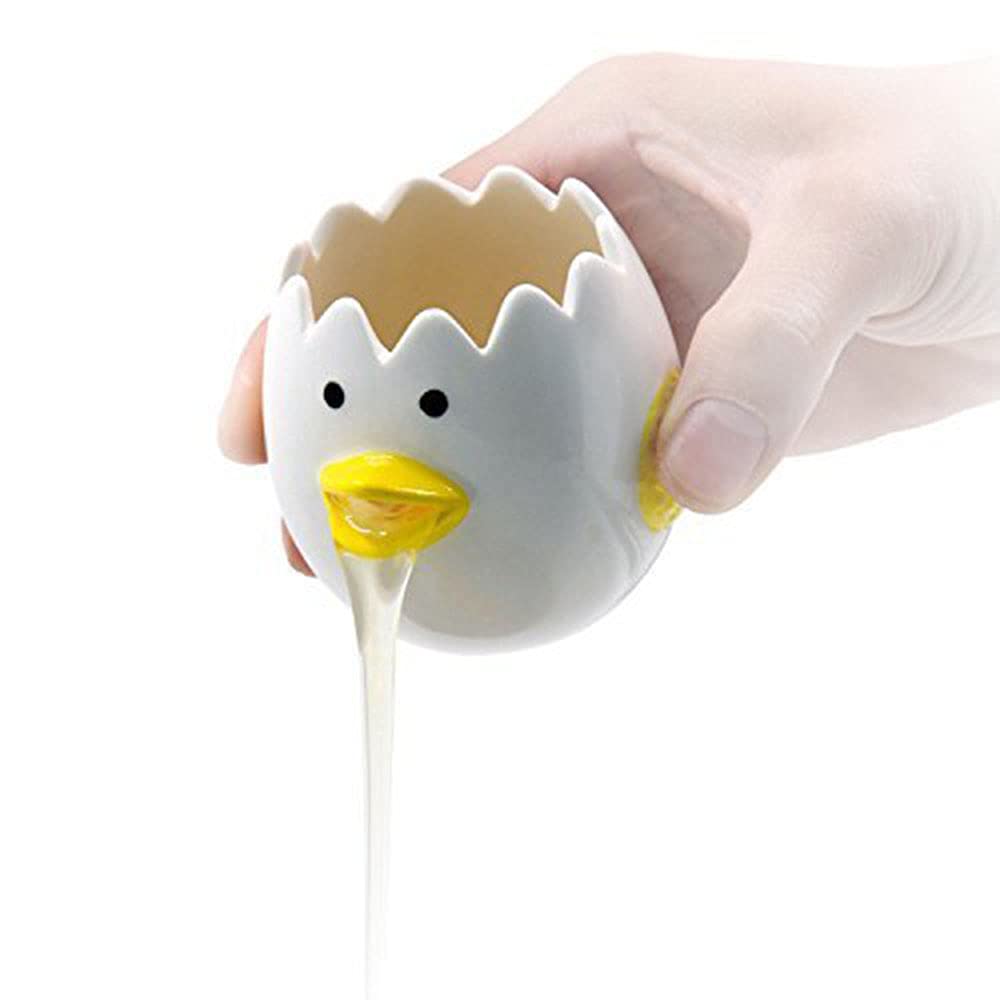 Ceramic Egg Separator Kitchen Gadget Tool