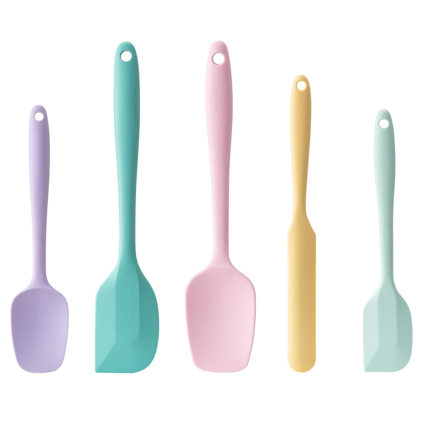 5-Piece Silicone Spatula Cooking Utensil Set