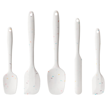 5-Piece Silicone Spatula Cooking Utensil Set