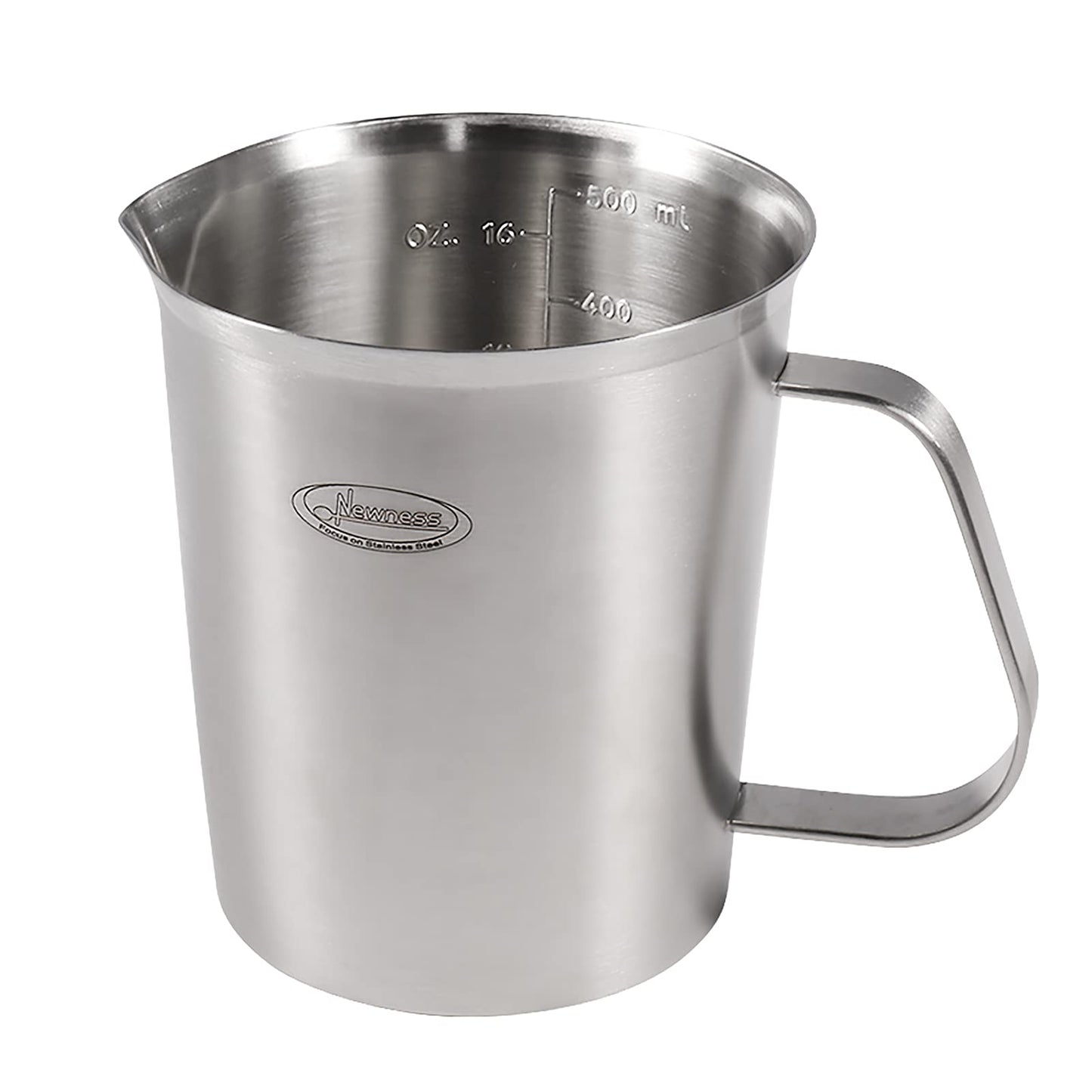 Stainless Steel Measuring Cup with Marked Scales