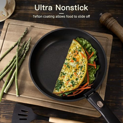 21-Piece Ceramic Non Stick Cookware Set