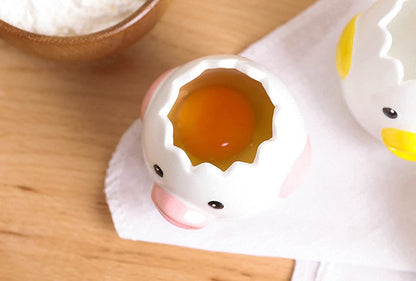 Ceramic Egg Separator Kitchen Gadget Tool