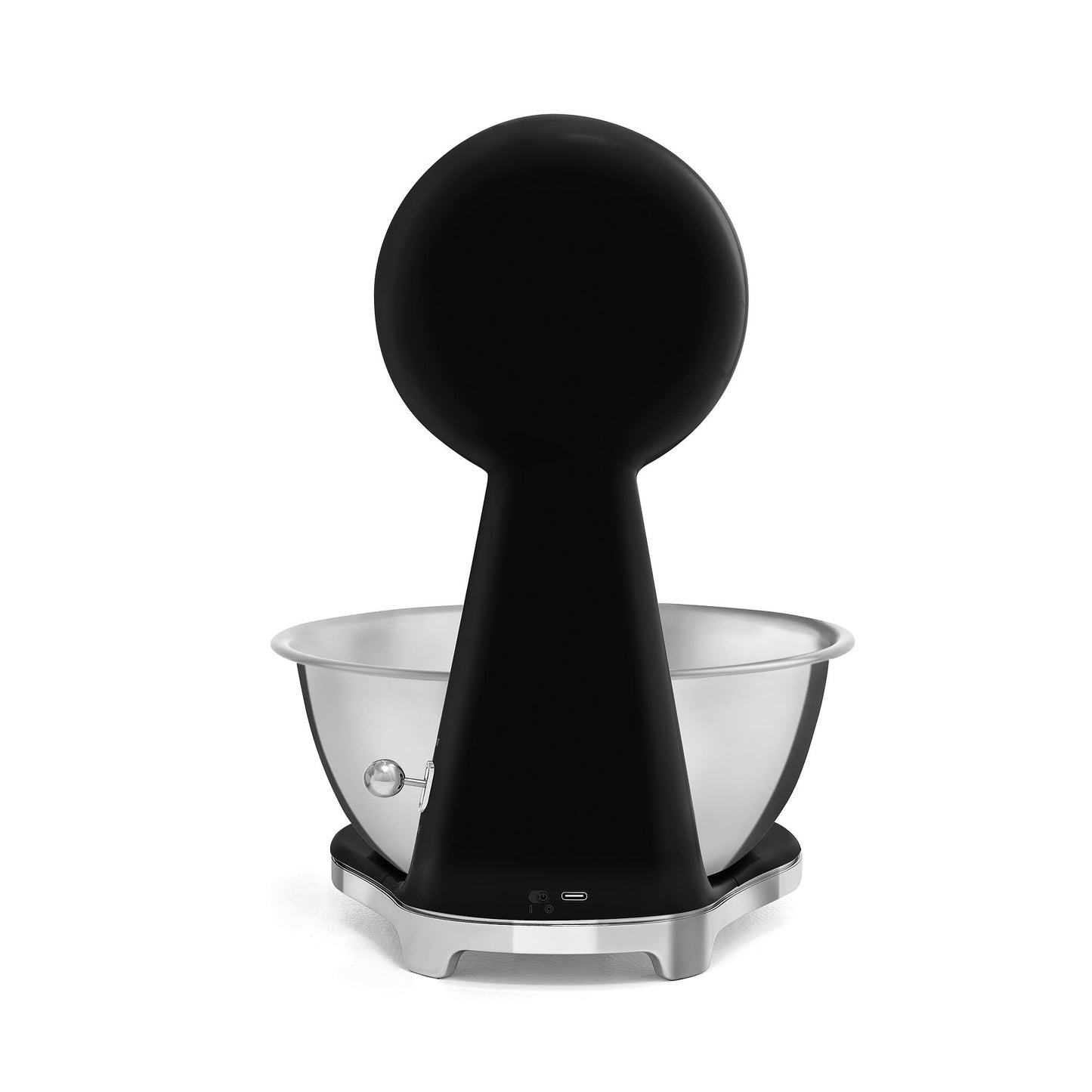 Retro Digital Kitchen Scale with Stainless Steel Bowl