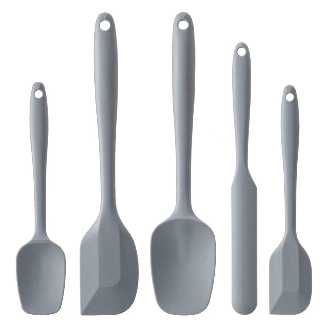 5-Piece Silicone Spatula Cooking Utensil Set