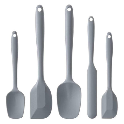 5-Piece Silicone Spatula Cooking Utensil Set