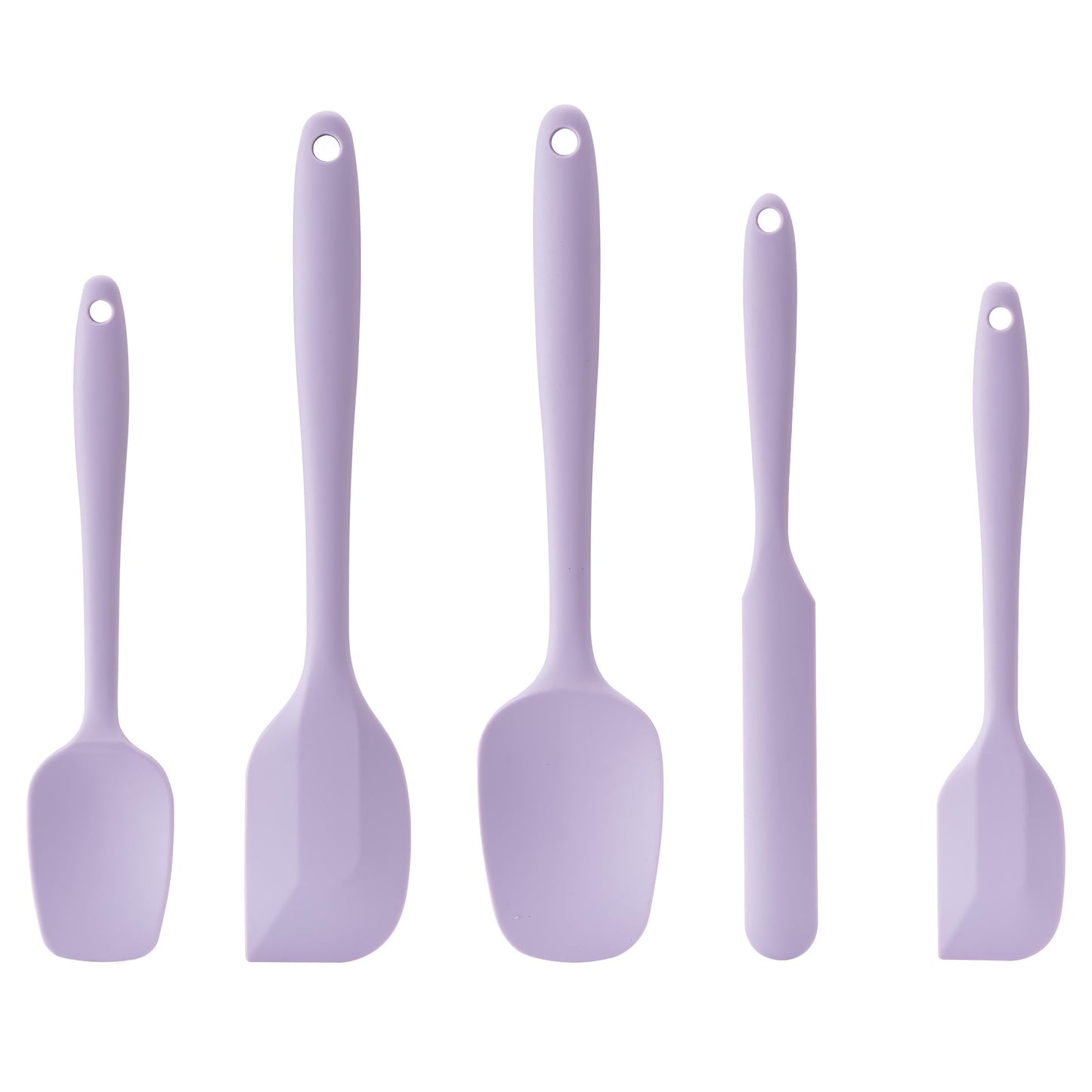 5-Piece Silicone Spatula Cooking Utensil Set