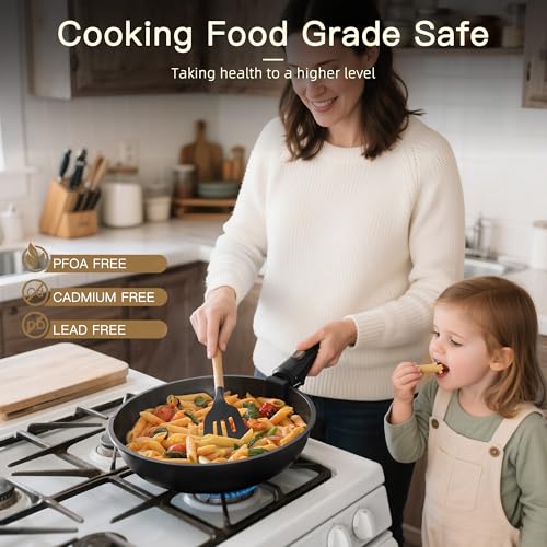 21-Piece Ceramic Non Stick Cookware Set