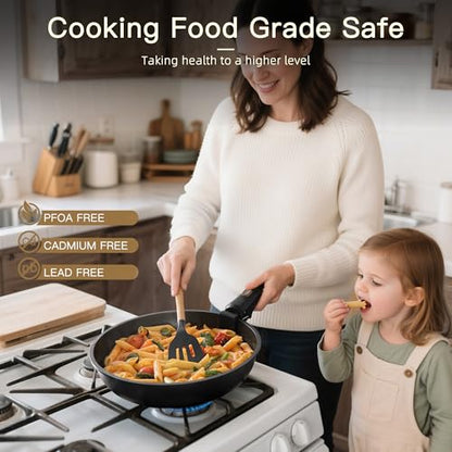 21-Piece Ceramic Non Stick Cookware Set