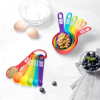 12-Piece Measuring Cups and Spoons Set