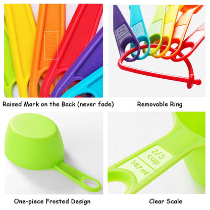 12-Piece Measuring Cups and Spoons Set