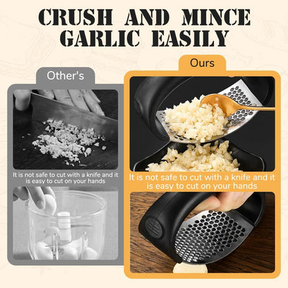 Stainless Steel Garlic Press for Kitchen