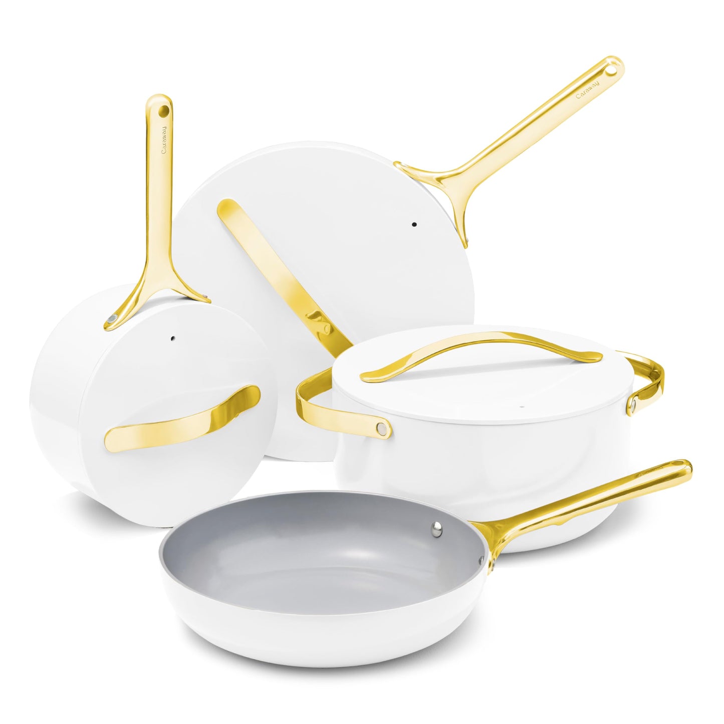 Ceramic Nonstick Cookware Set with Lids