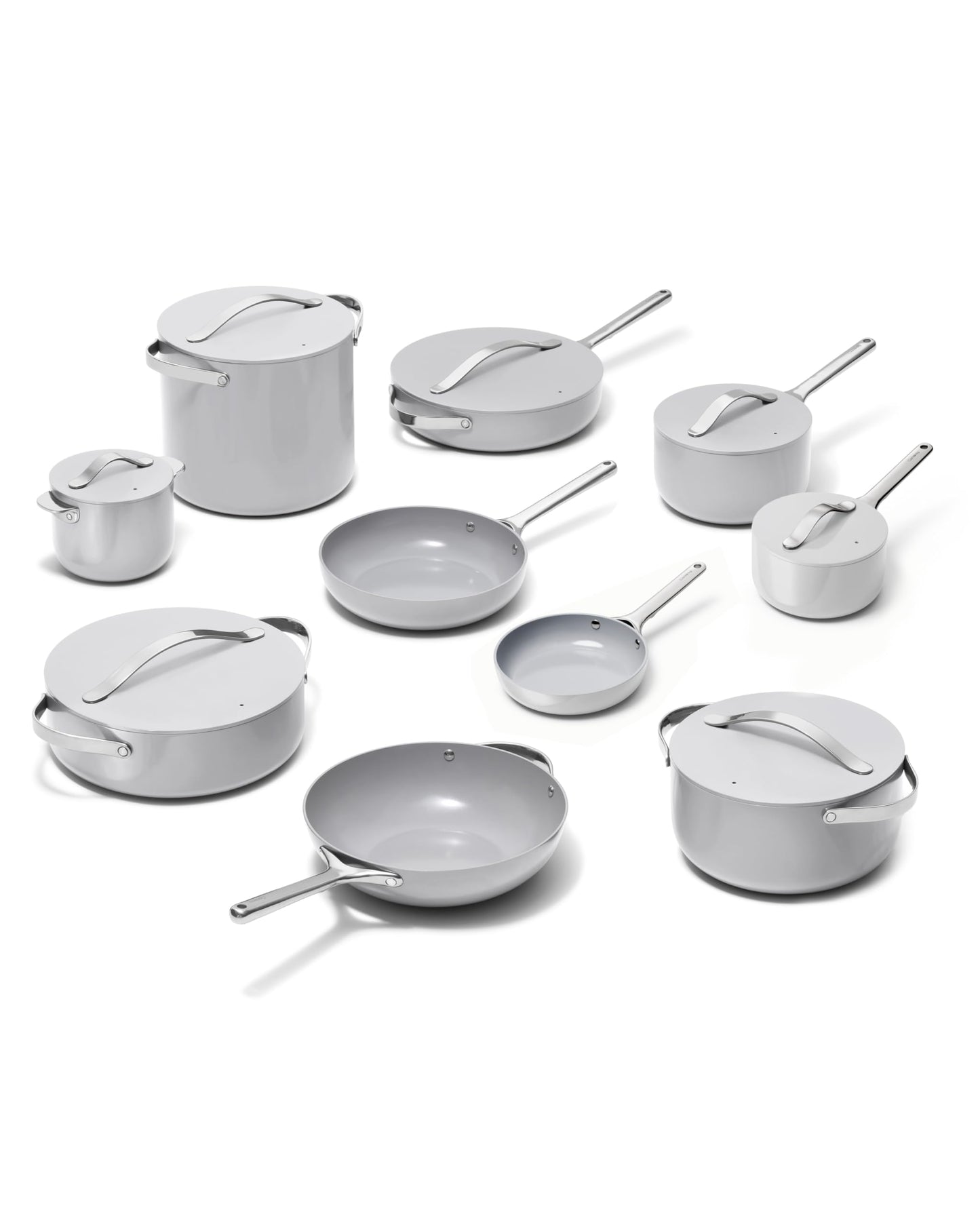 Ceramic Nonstick Cookware Set with Lids