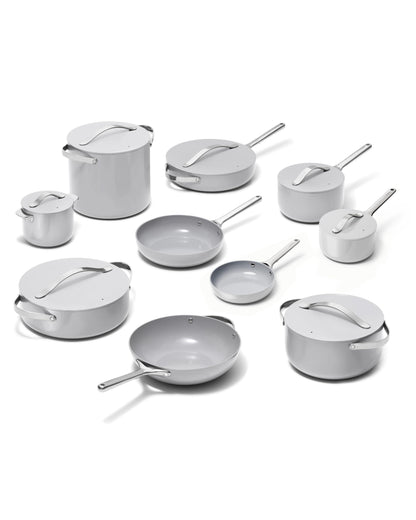 Ceramic Nonstick Cookware Set with Lids