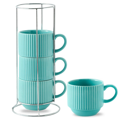 Hasense Coffee Mug Set of 4