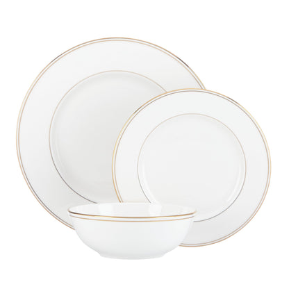 Gold Accent Plates Set of 4