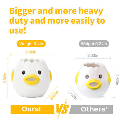 Ceramic Egg Separator Kitchen Gadget Tool
