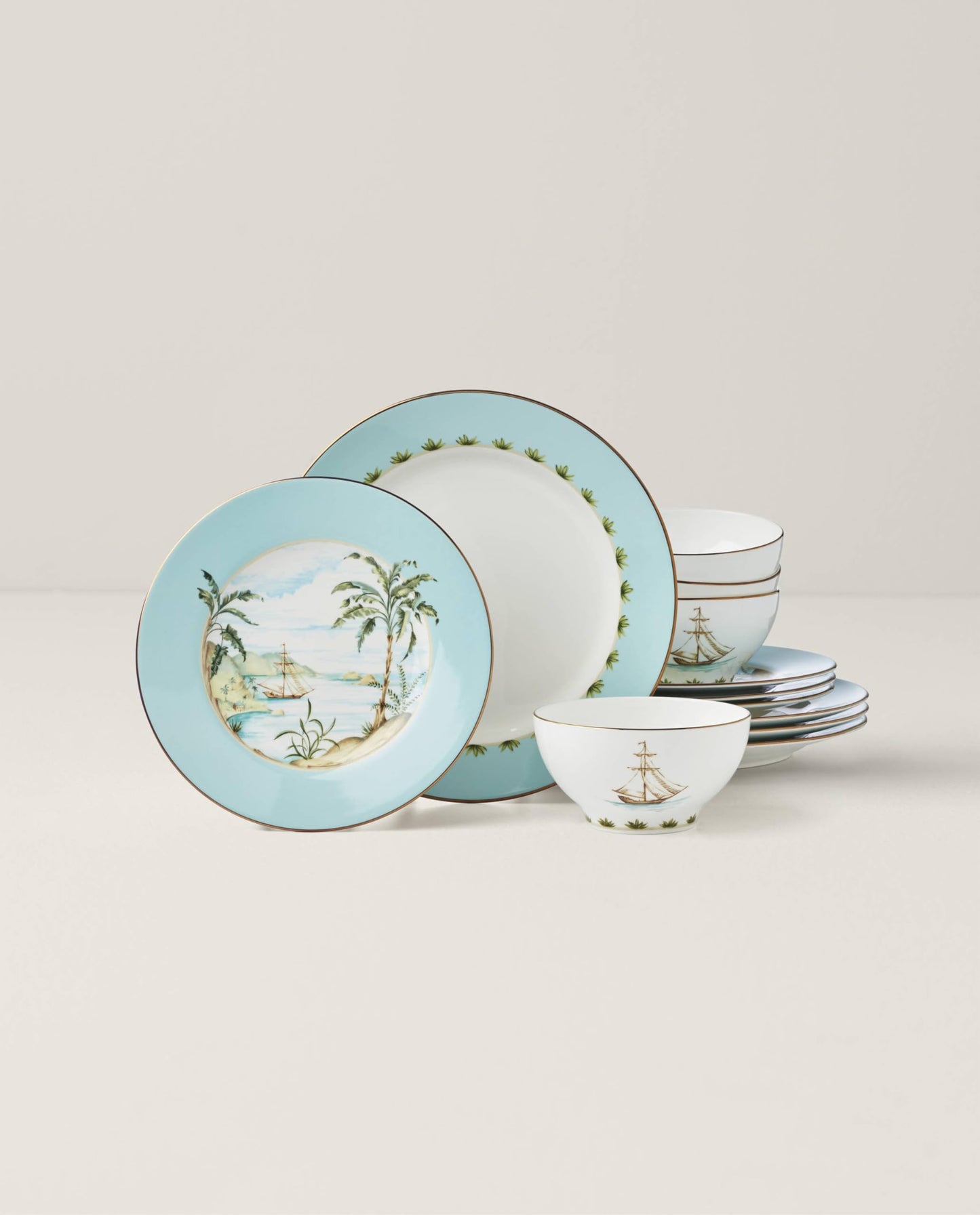 12-Piece Porcelain Dinnerware Set