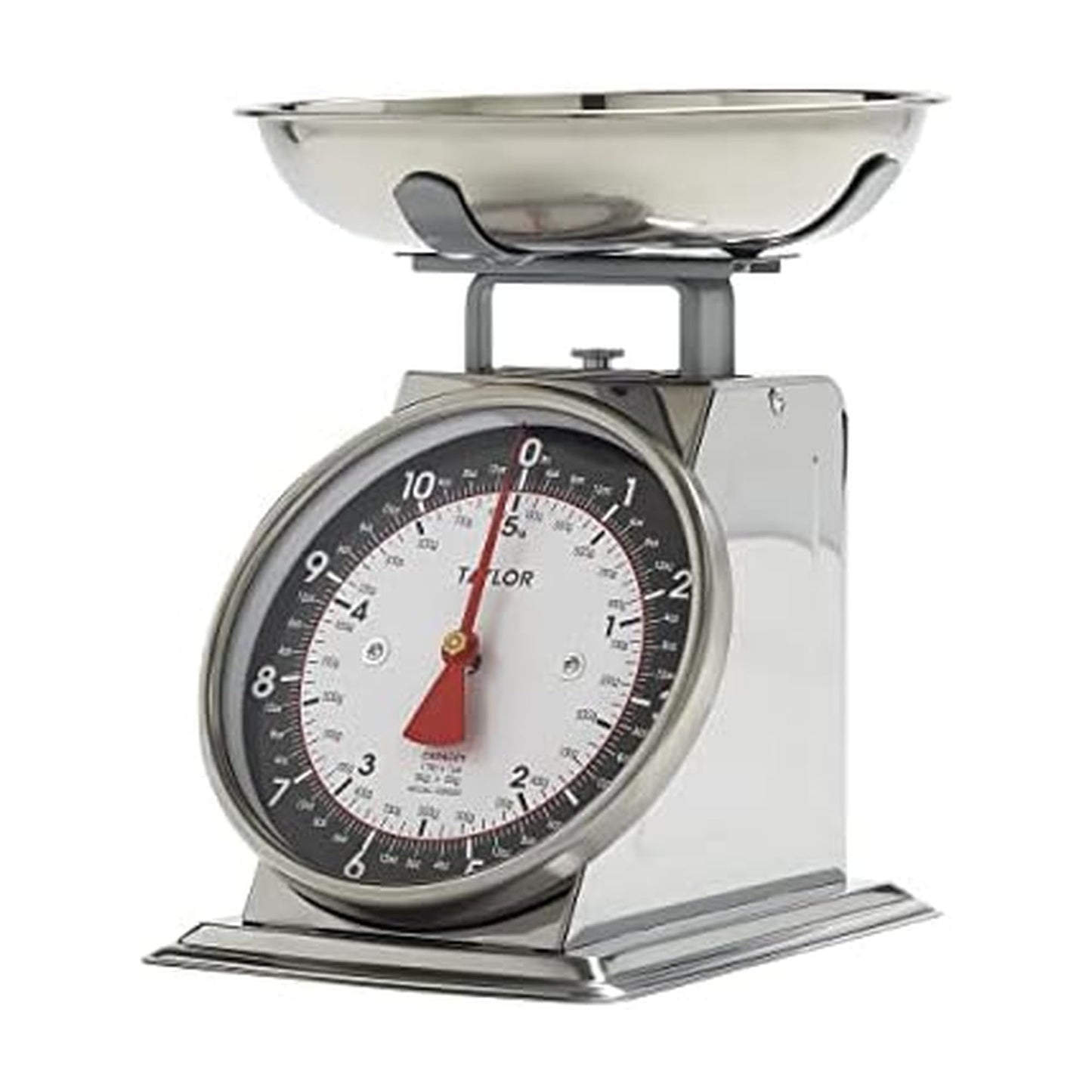 Taylor Mechanical Kitchen Weighing Food Scale with Bowl