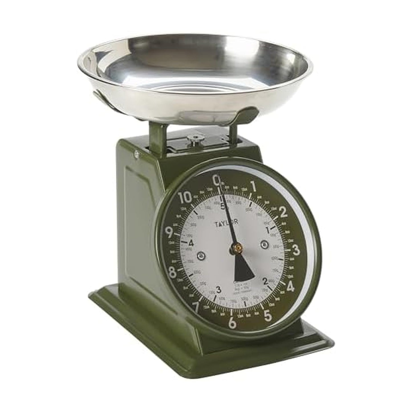 Taylor Mechanical Kitchen Weighing Food Scale with Bowl