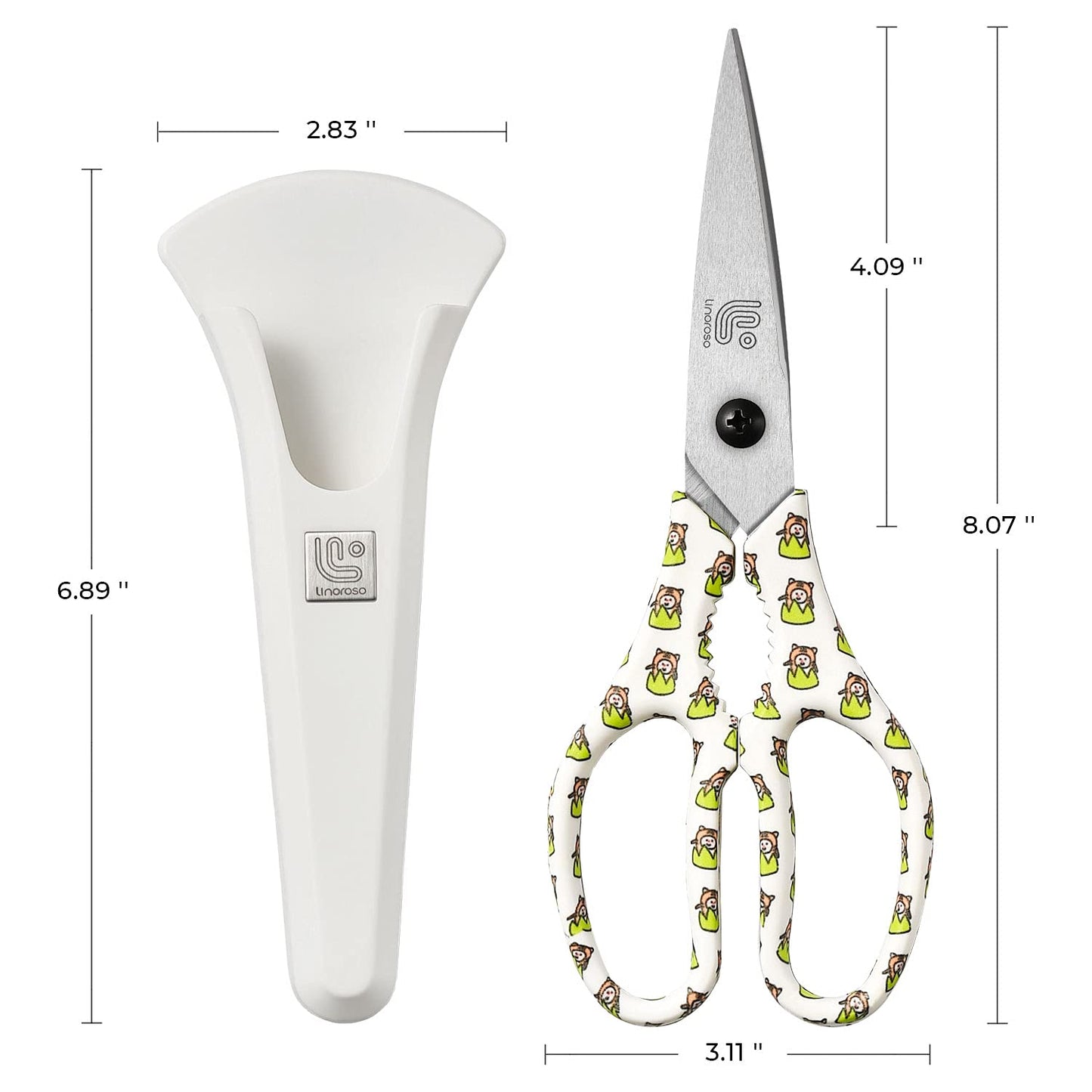 All Purpose Kitchen Scissors with Holder