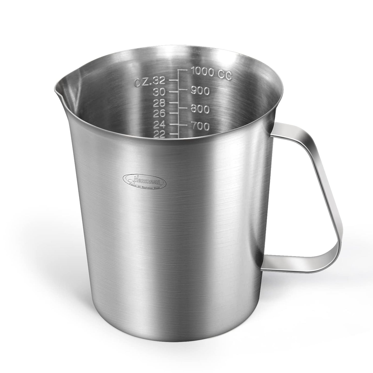 Stainless Steel Measuring Cup with Marked Scales
