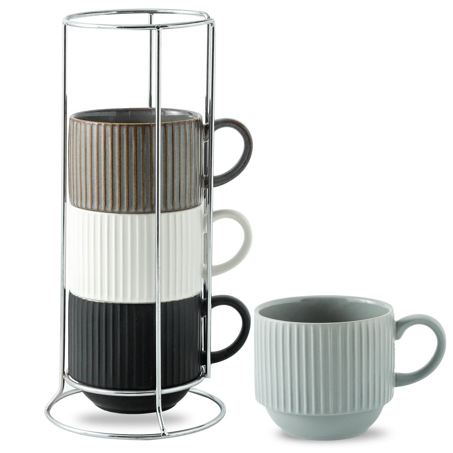 Hasense Coffee Mug Set of 4