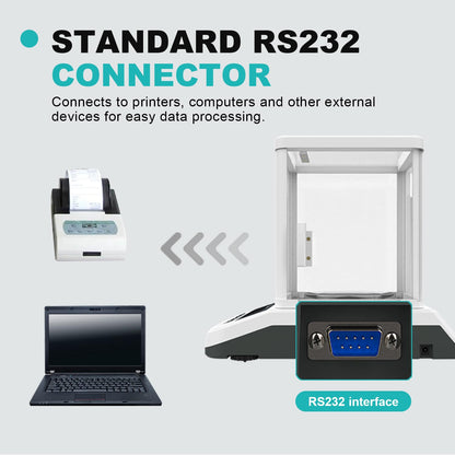 High Precision 1mg Digital Analytical Balance Scale