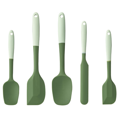 5-Piece Silicone Spatula Cooking Utensil Set