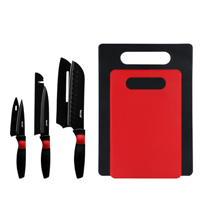 8-Piece Kitchen Knife and Cutting Board Set