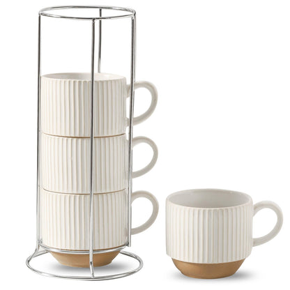 Hasense Coffee Mug Set of 4
