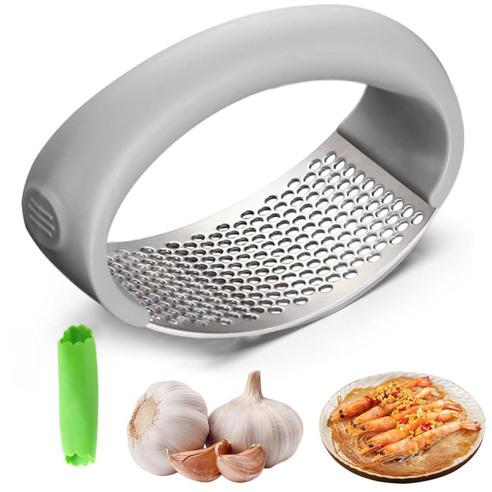 Stainless Steel Garlic Press for Kitchen