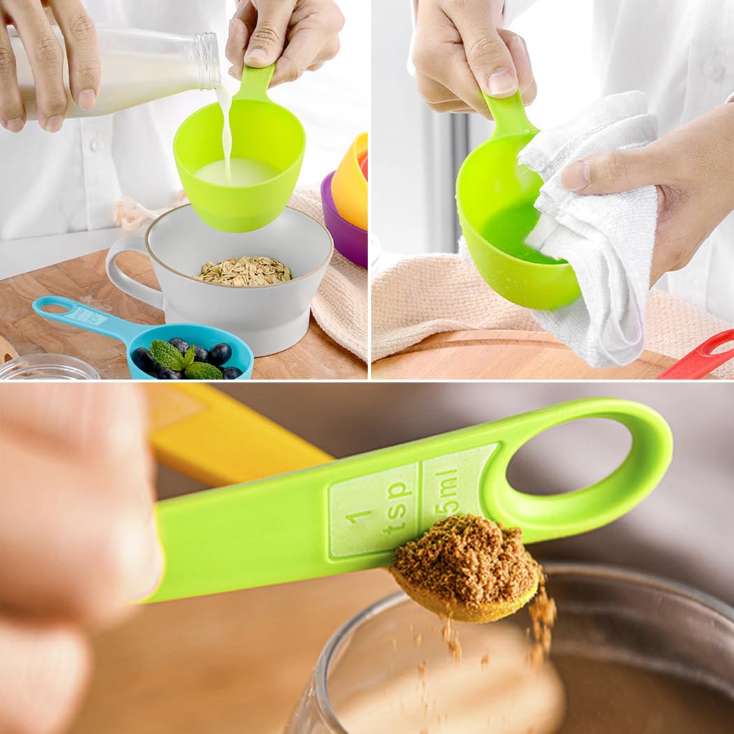 12-Piece Measuring Cups and Spoons Set