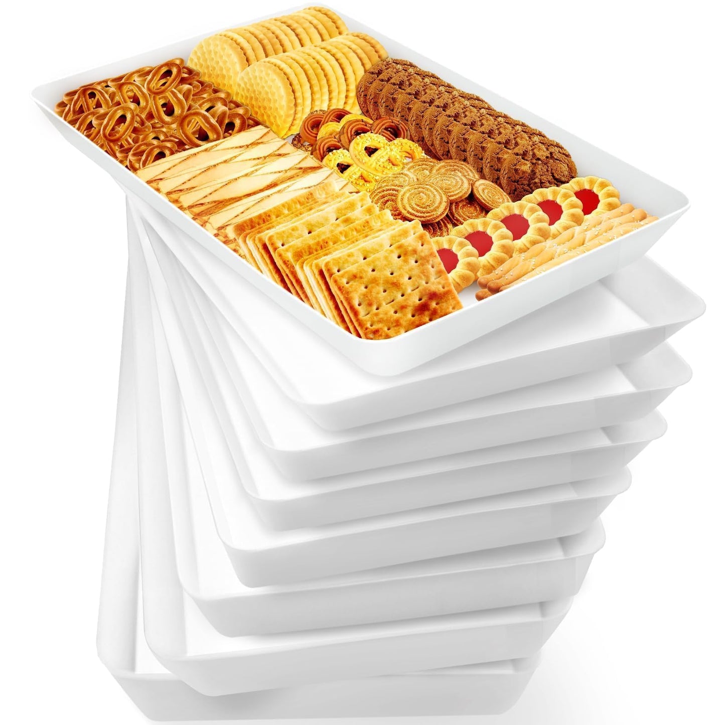 Serving Tray Platter for Snacks and Desserts