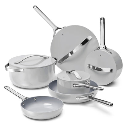 Ceramic Nonstick Cookware Set with Lids