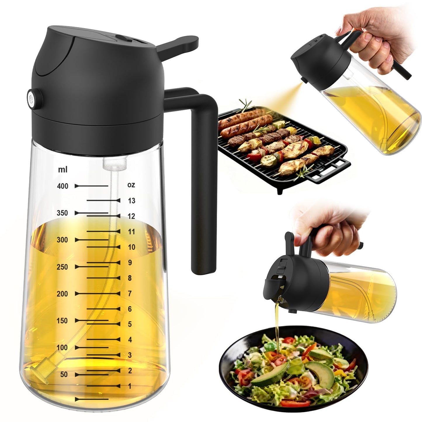 Glass Olive Oil Sprayer Bottle for Cooking