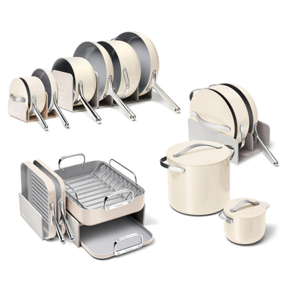 Ceramic Nonstick Cookware Set with Lids