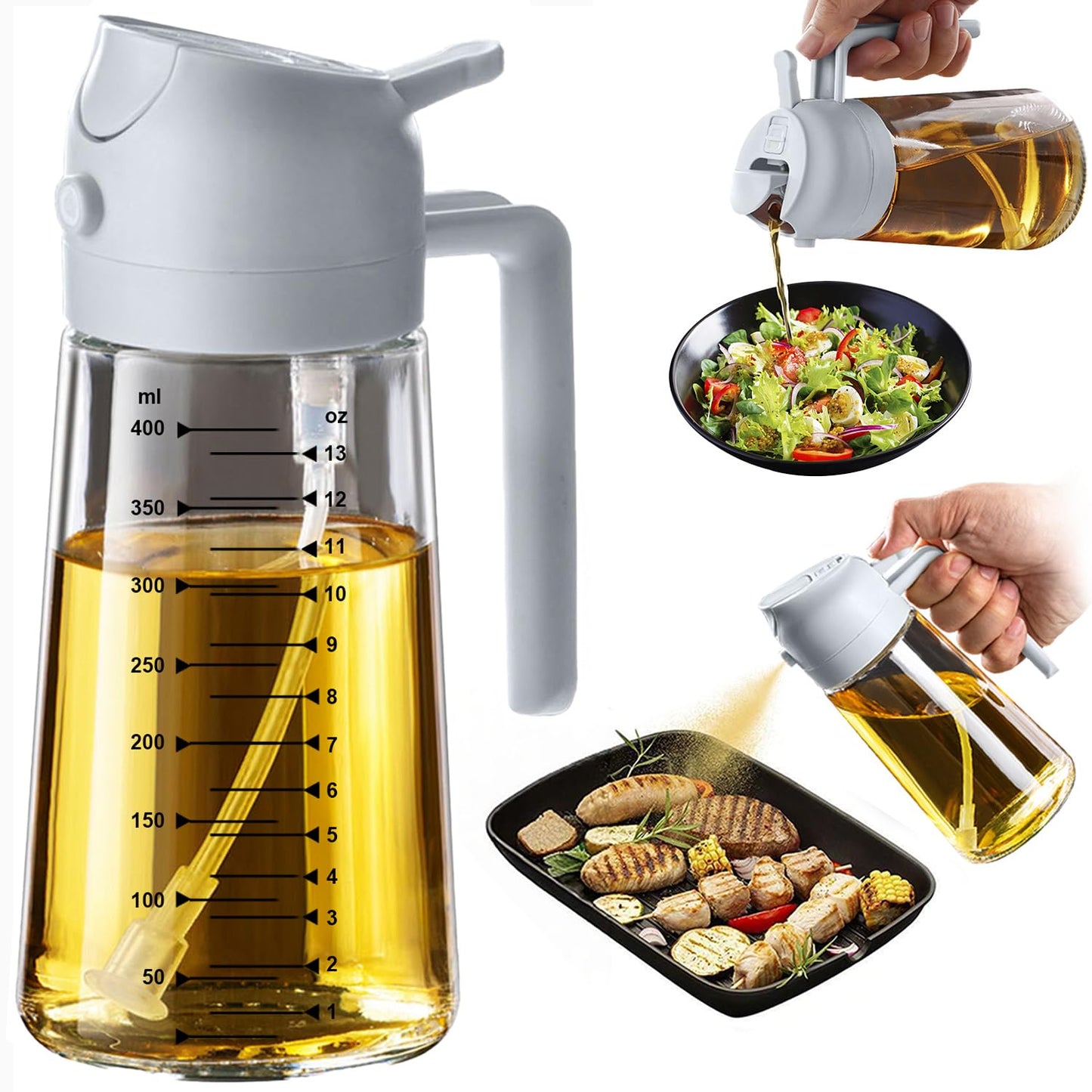 Glass Olive Oil Sprayer Bottle for Cooking