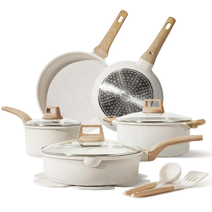 CAROTE Nonstick Pots and Pans Cookware Set Nonstick
