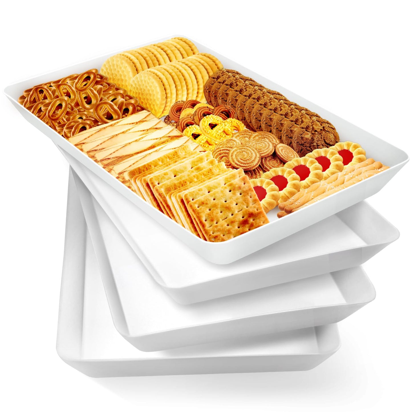 Serving Tray Platter for Snacks and Desserts
