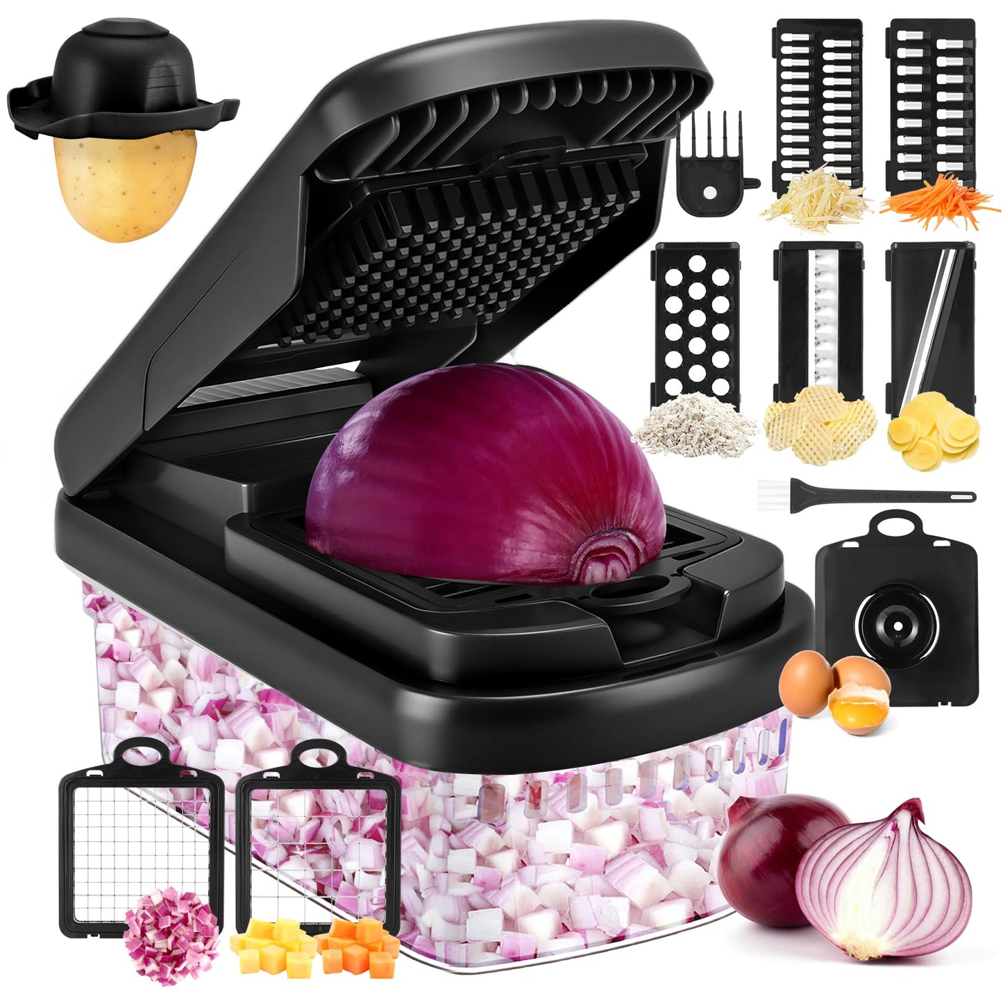 12-in-1 Multifunctional Vegetable Chopper