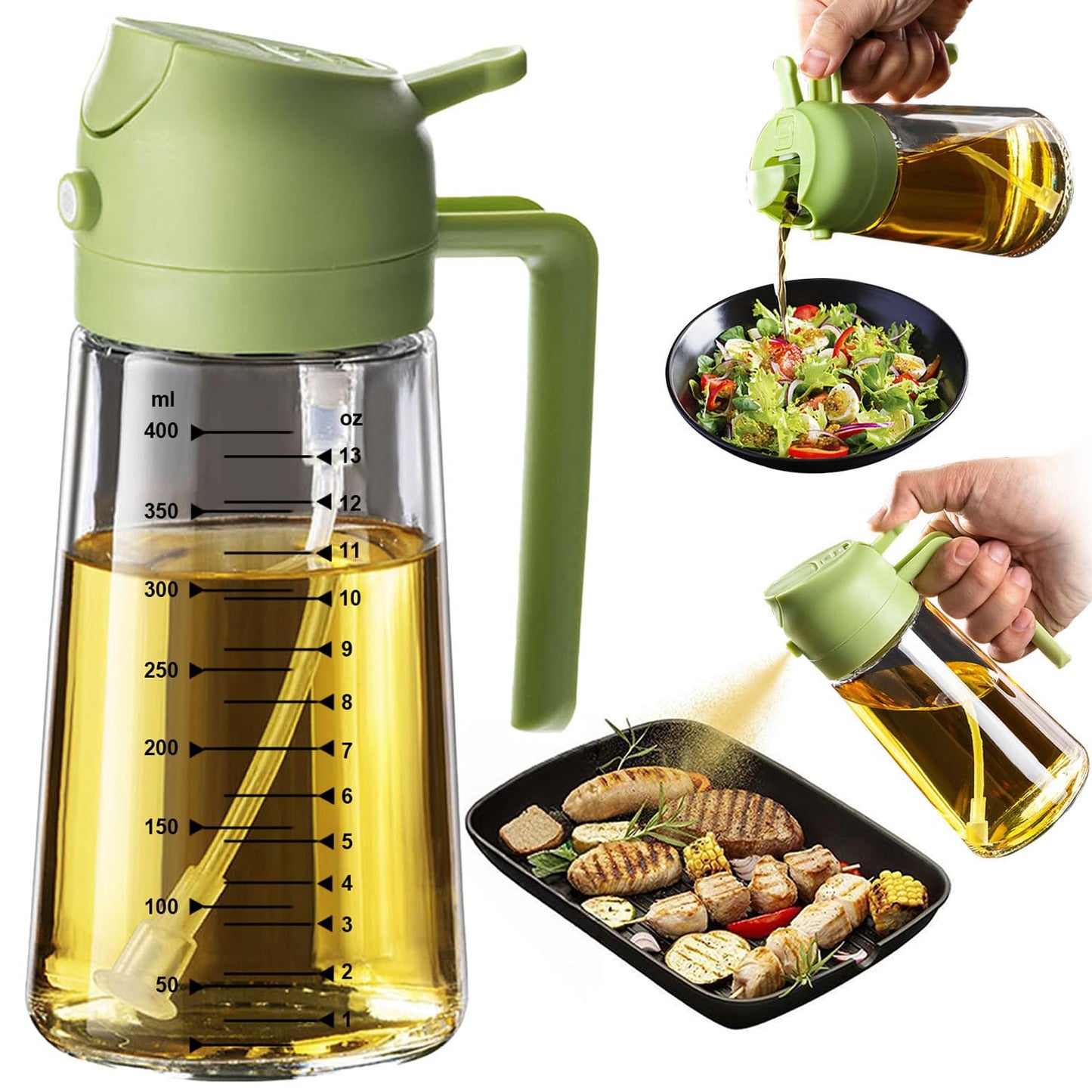 Glass Olive Oil Sprayer Bottle for Cooking