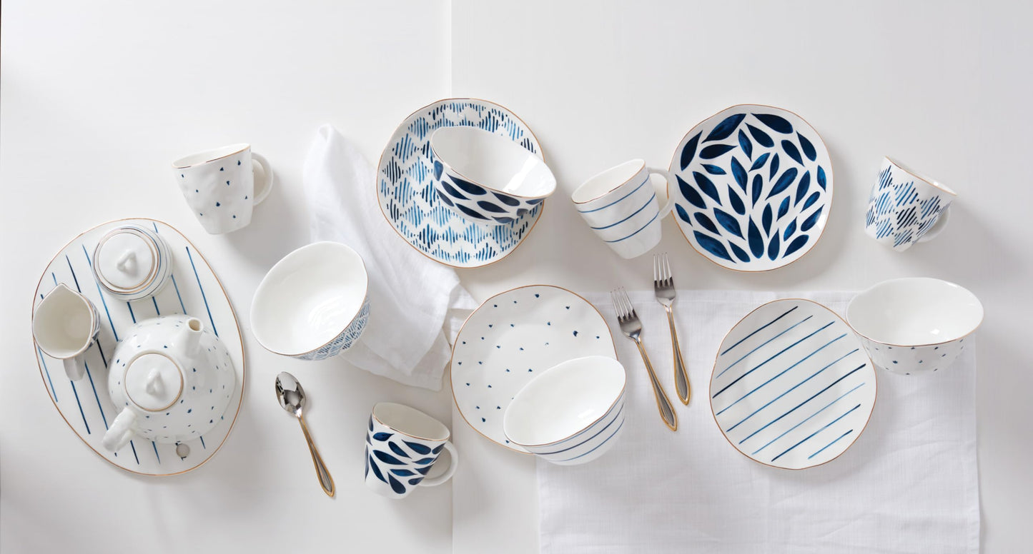 Porcelain Dinnerware and Serveware Collection