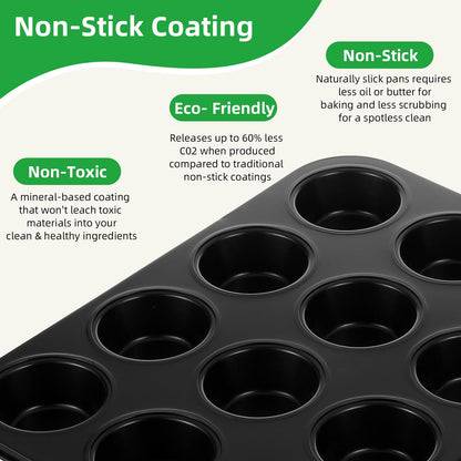 11-Piece Nonstick Carbon Steel Bakeware Set