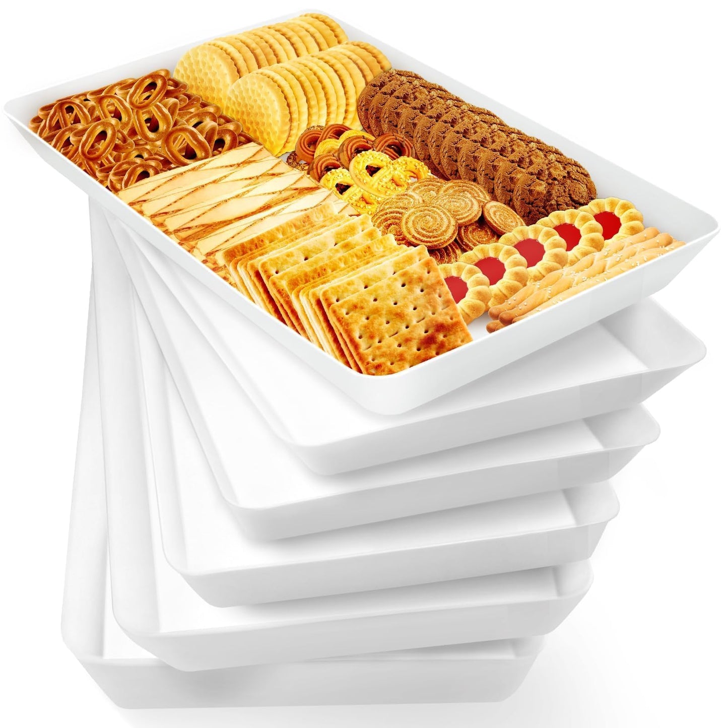 Serving Tray Platter for Snacks and Desserts