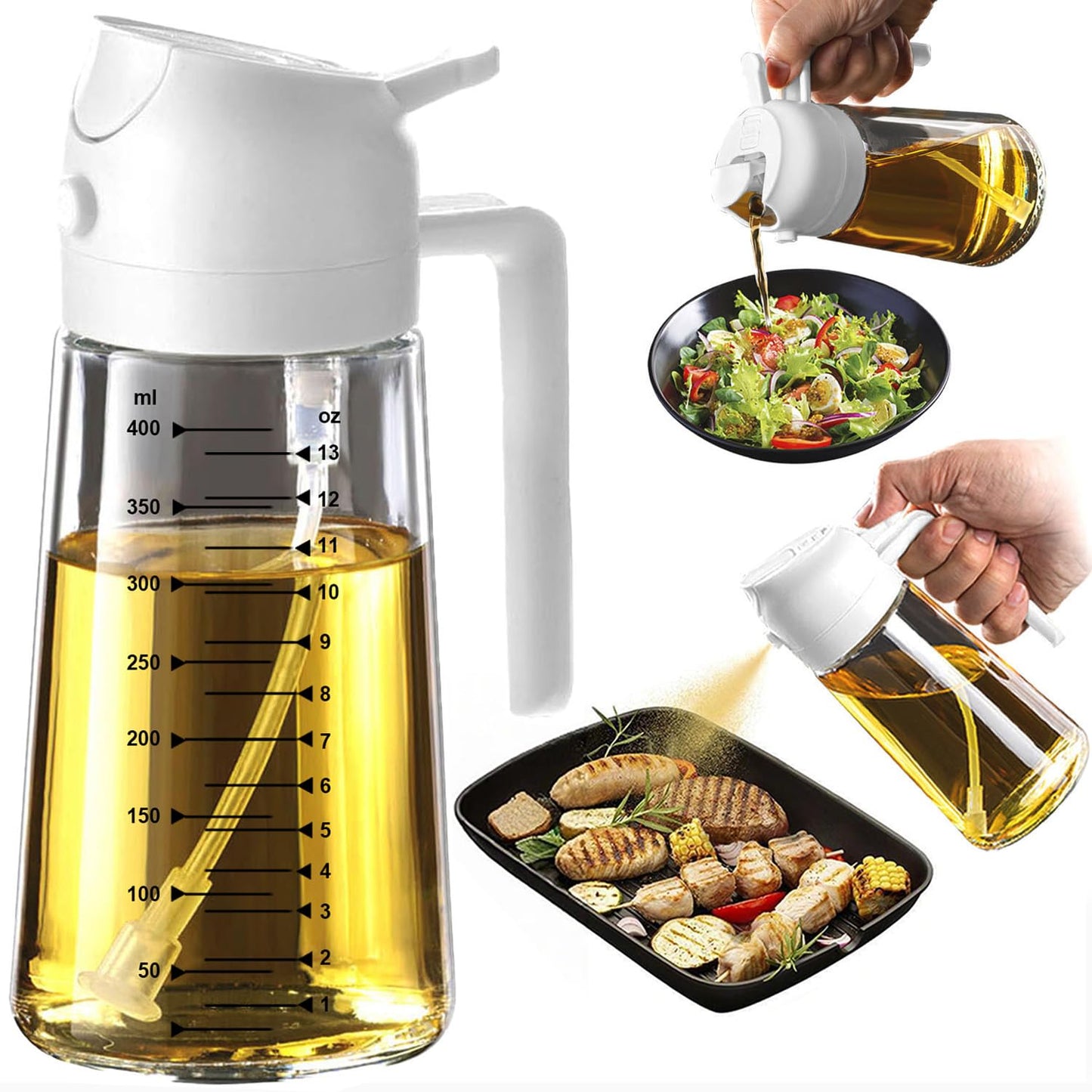 Glass Olive Oil Sprayer Bottle for Cooking