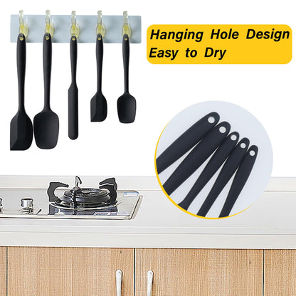 5-Piece Silicone Spatula Cooking Utensil Set